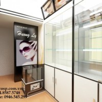 Thiết kế cửa hàng kính mắt thời trang Hương Ly